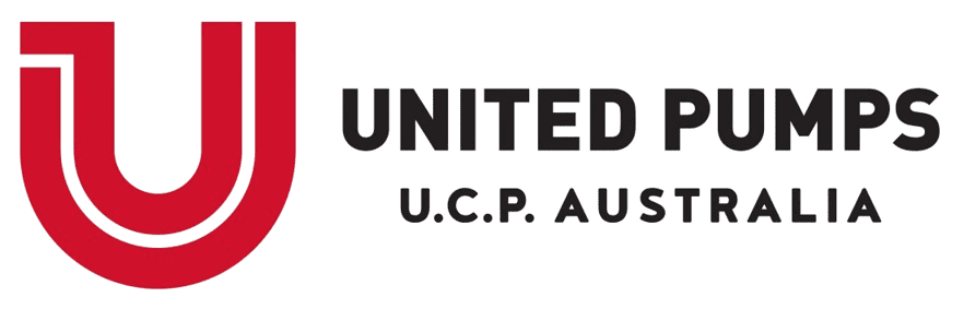 United Pumps Australia logo with red U