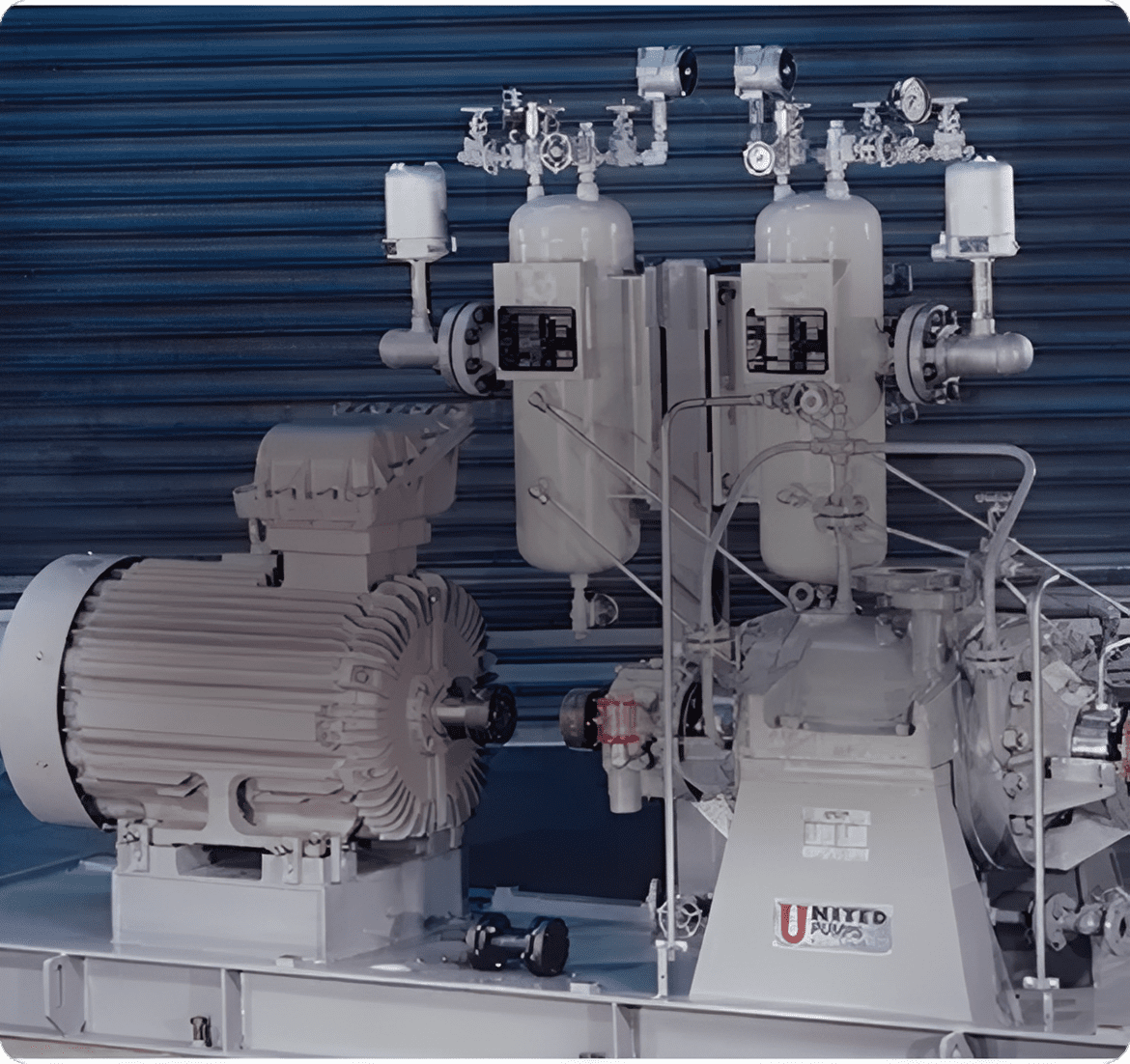 Heavy-duty equipment on factory floor