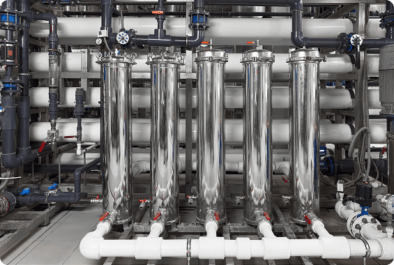 Stainless steel water filtration equipment