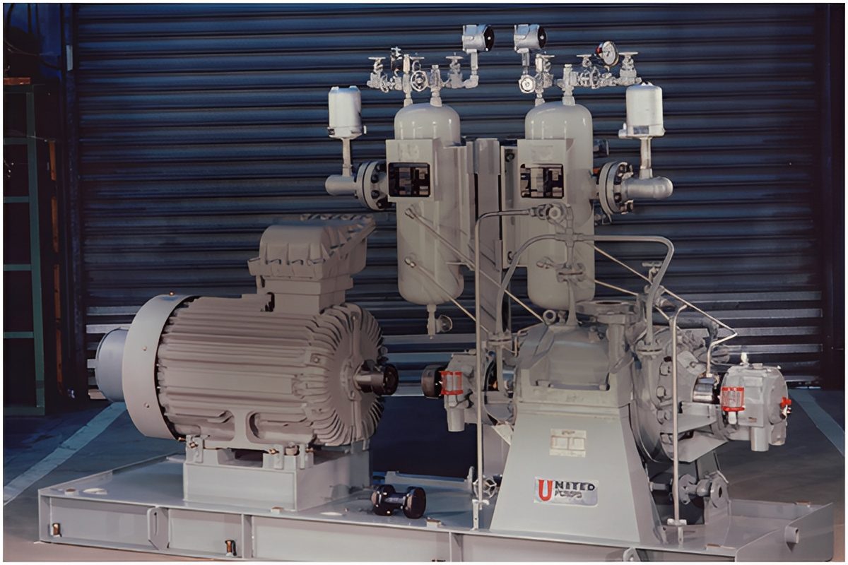 Industrial machinery with complex components